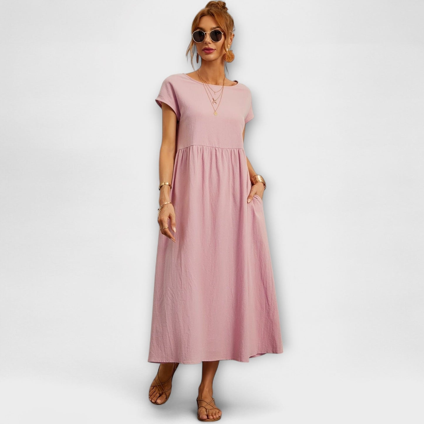 Eleganza-Floreale Abito Primavera