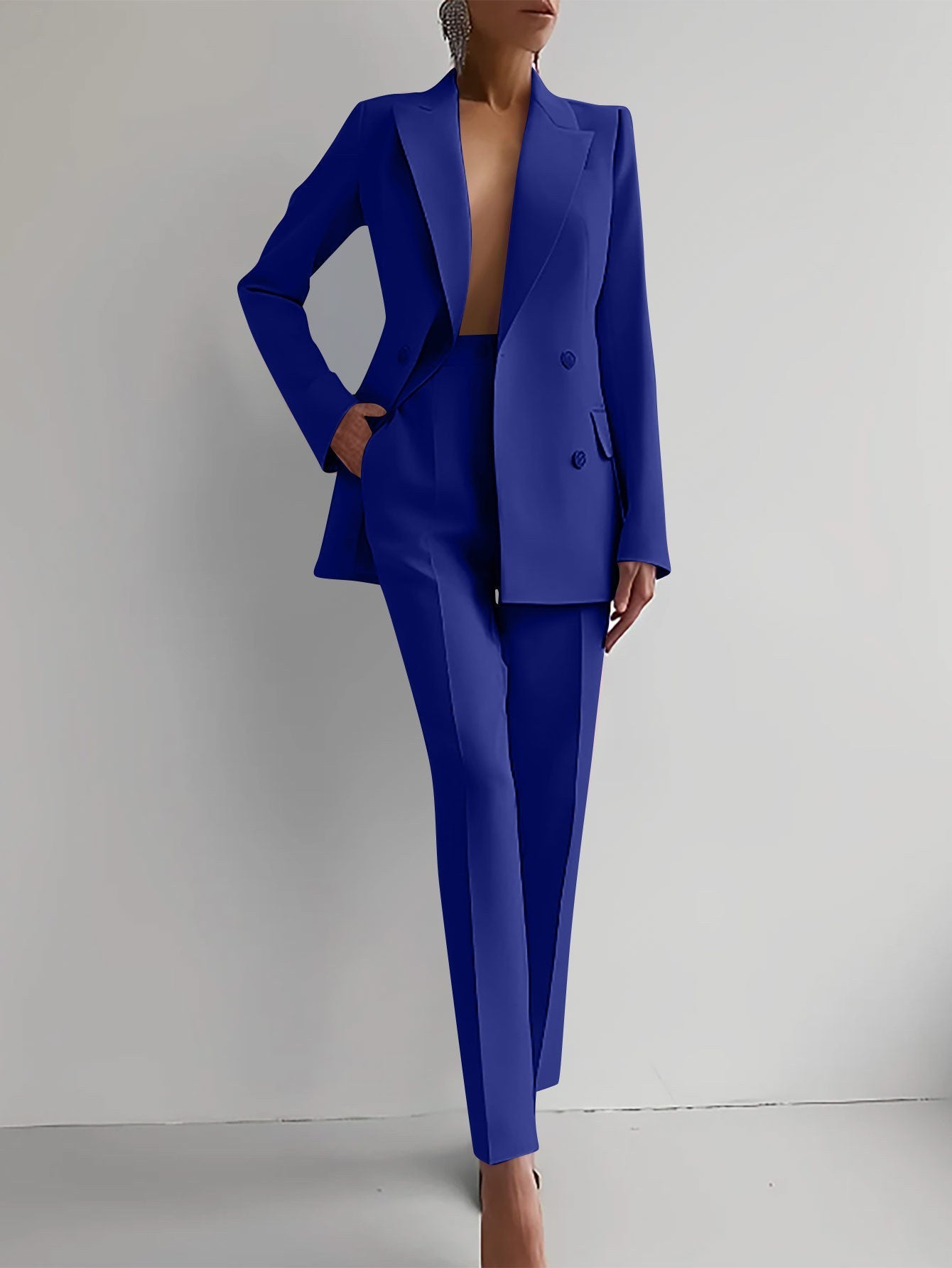 Eleganza Blazer E Pantaloni