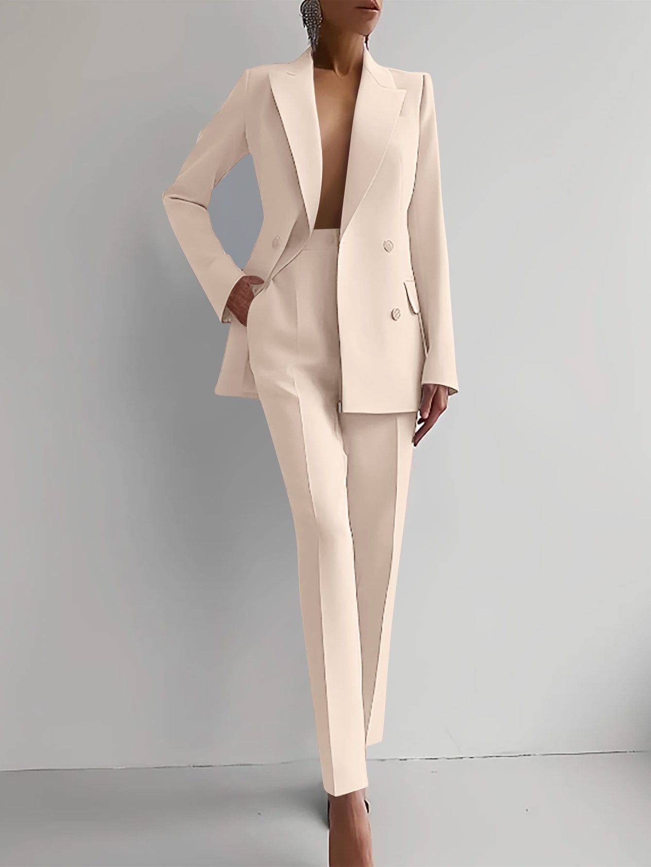 Eleganza Blazer E Pantaloni
