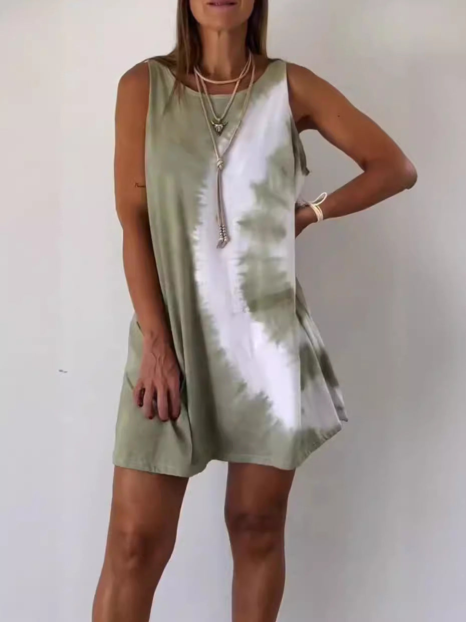 Abito Mini Tie-Dye Estivo