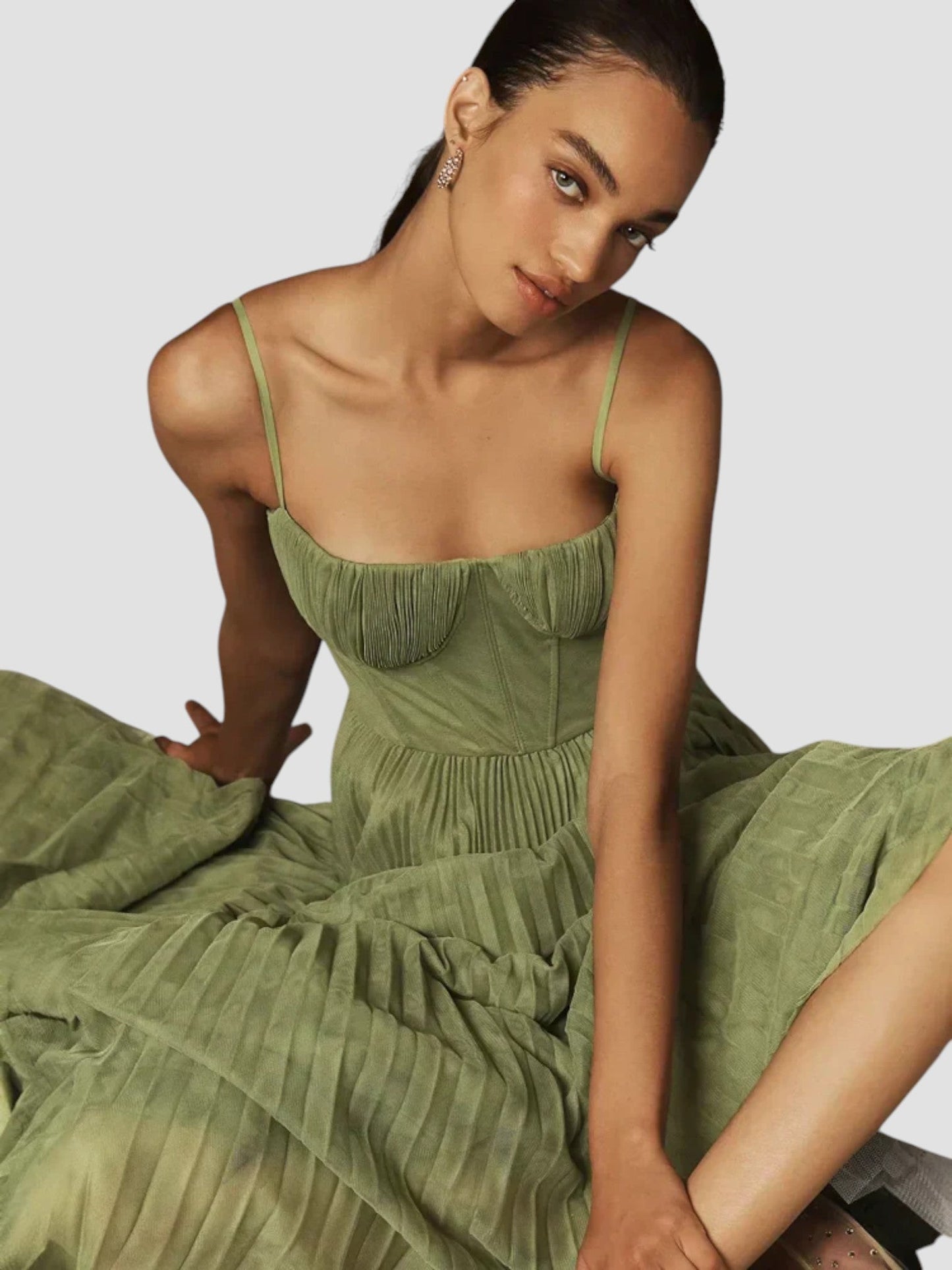 Vestito Lungo Fluttuante Elegante