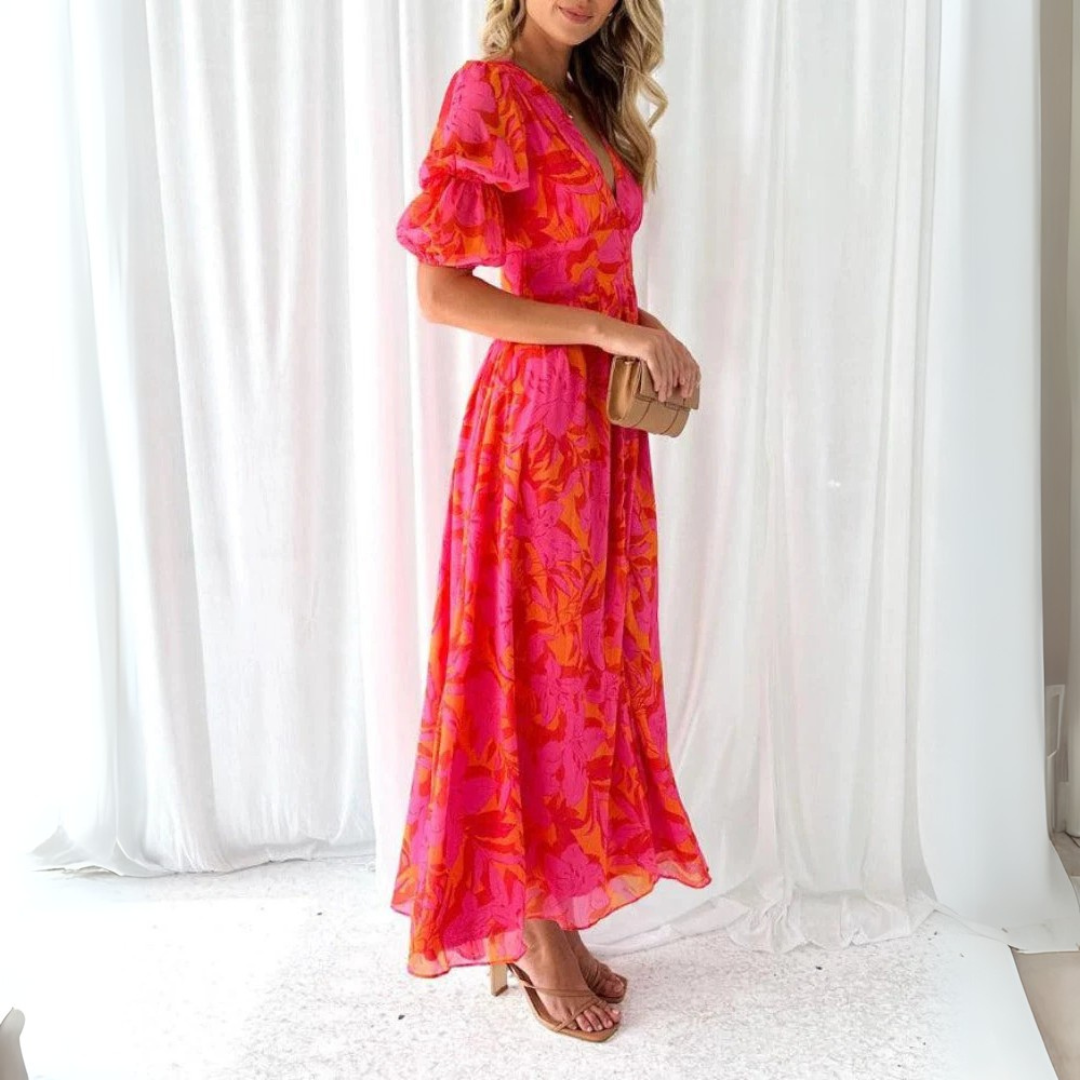 Eleganza Leggera Maxi Dress