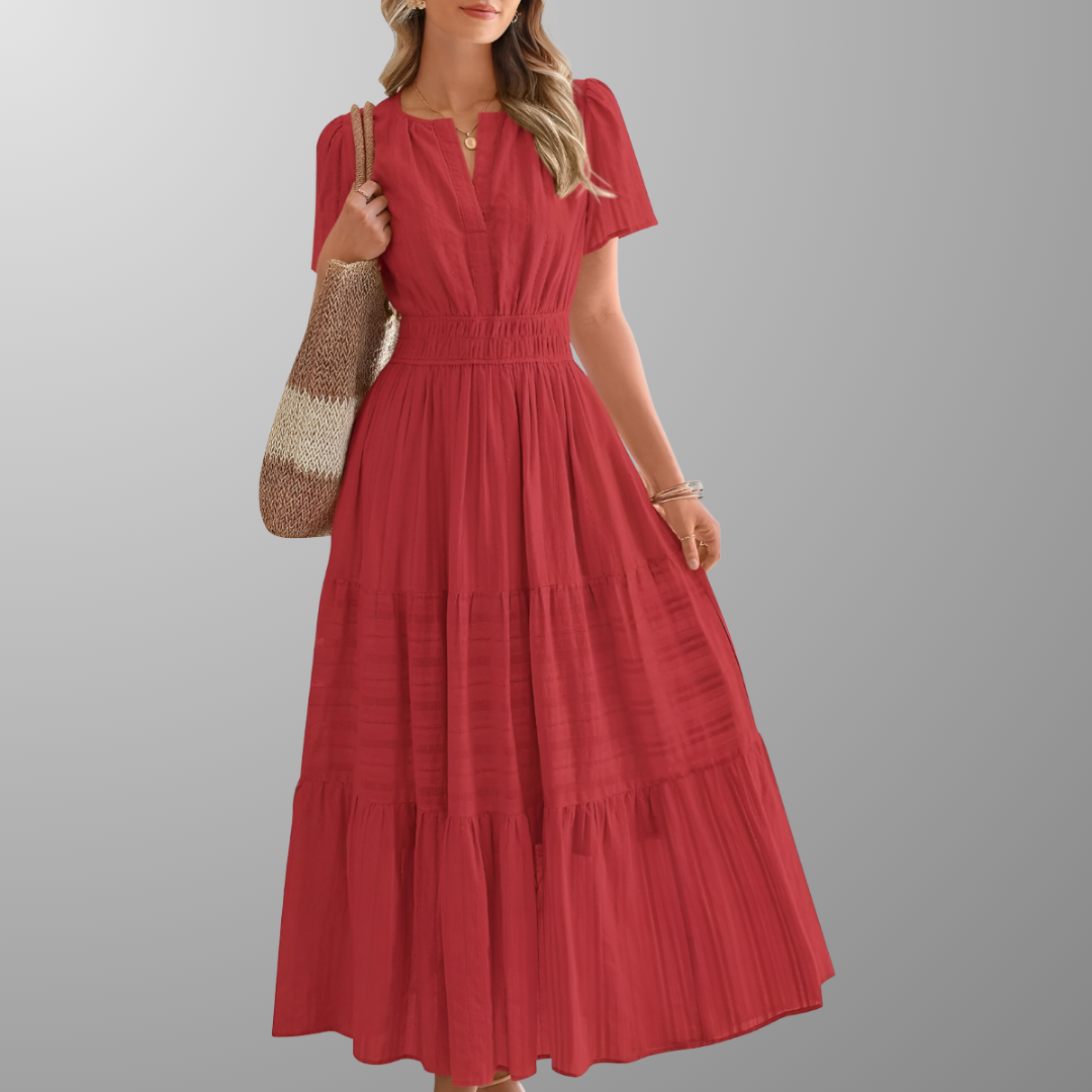 Abito Lungo Boho Ultra-Leggero