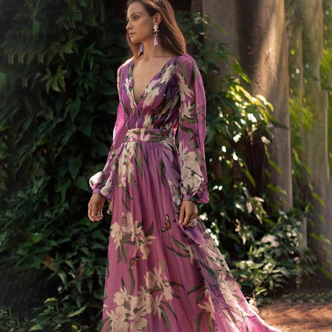 Maxi Abito Elegante Raffinato