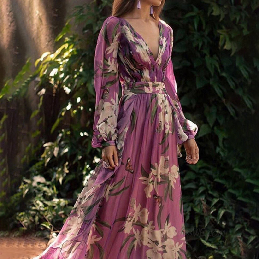 Maxi Abito Elegante Raffinato