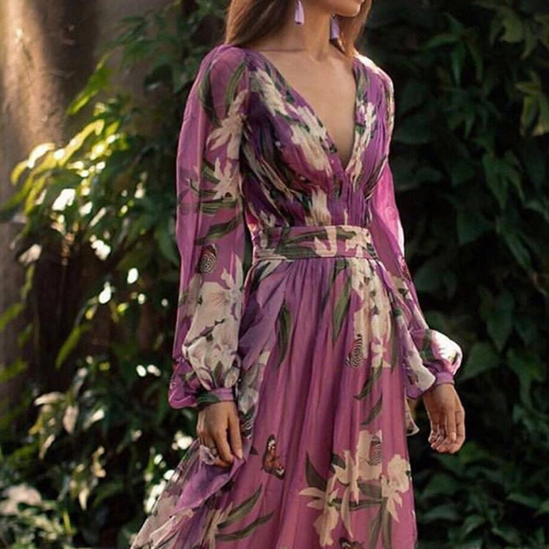 Maxi Abito Elegante Raffinato