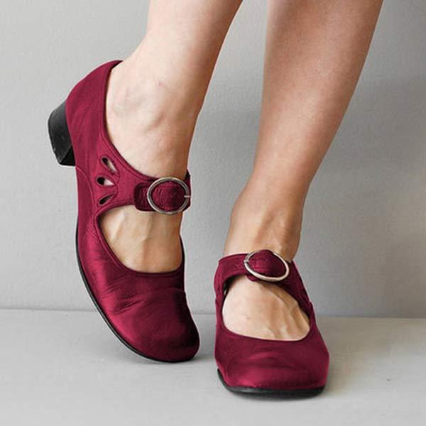 Elegant Comfort Leather Sandals