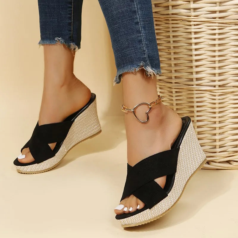 Sandali Zeppa Chic Eleganti