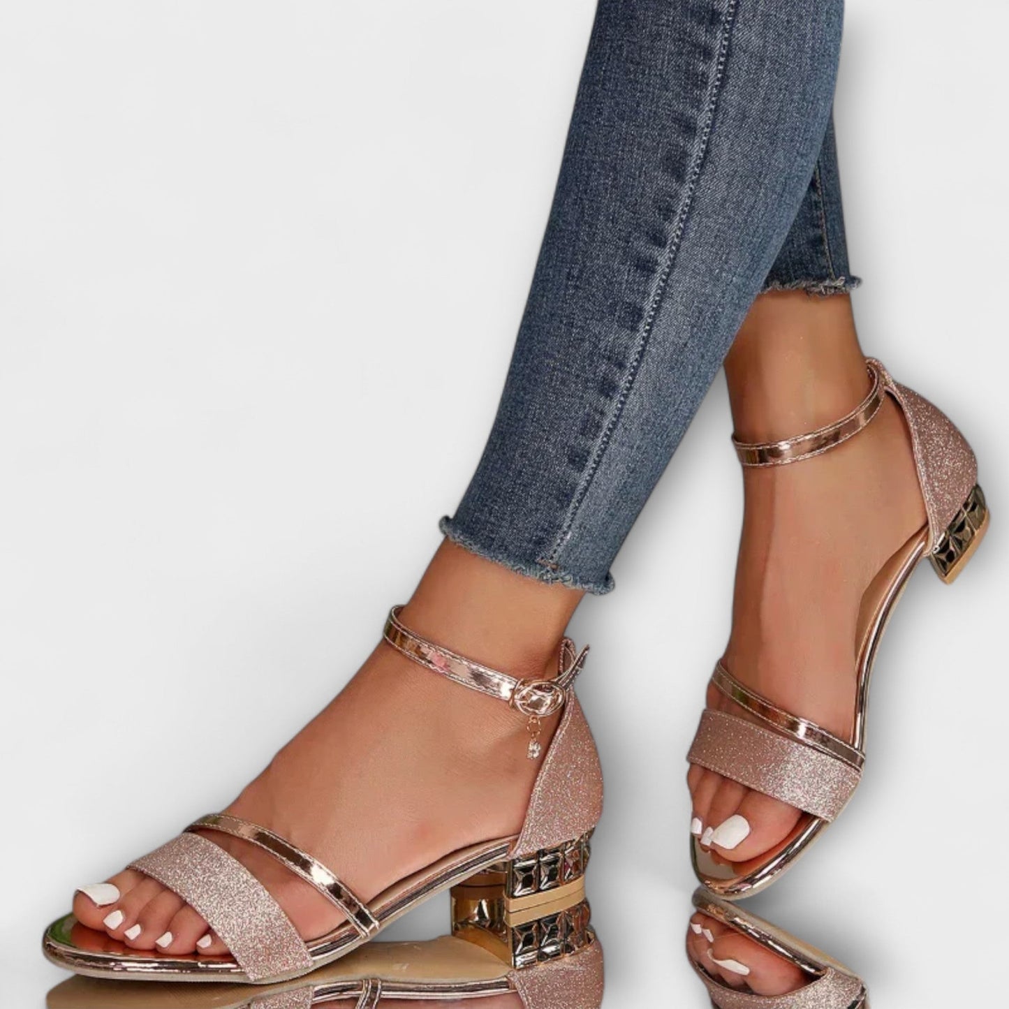 Elina Chic Gold Sandali