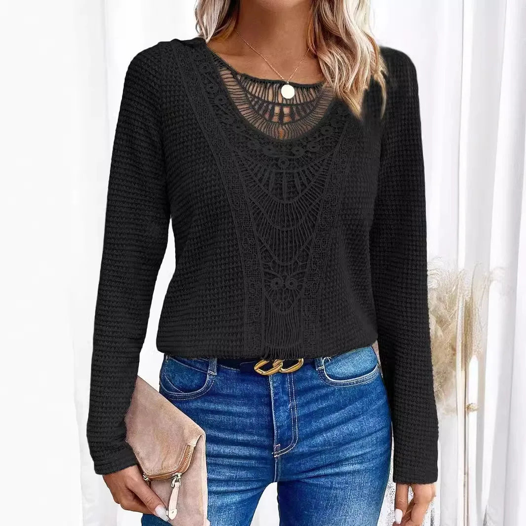 Elegante T-Shirt Tagli Moda