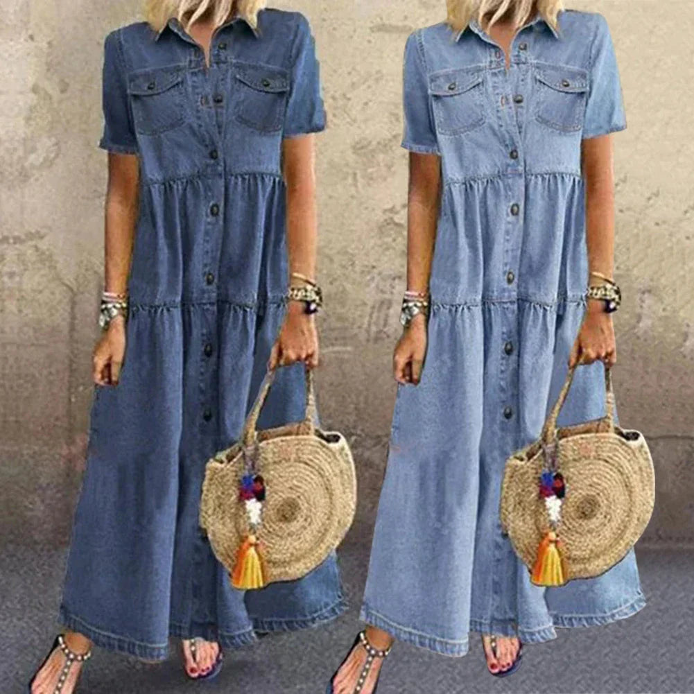 Abito denim: eleganza e comfort