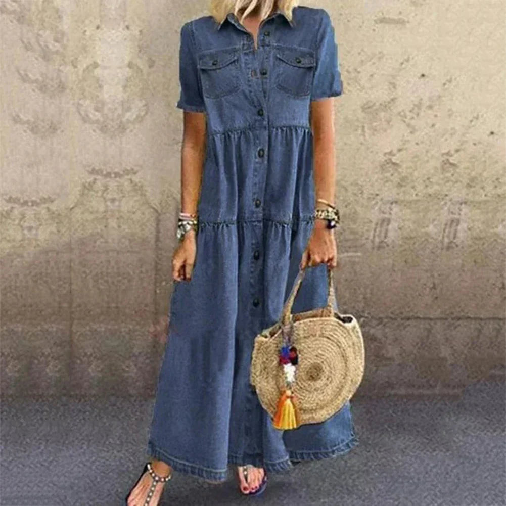 Abito denim: eleganza e comfort