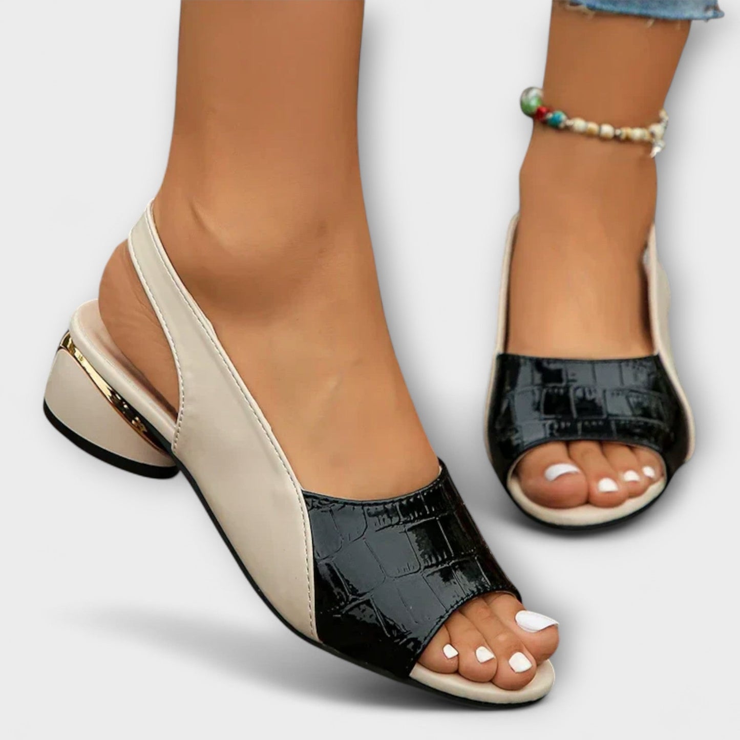 Eleganti Sandali in Pelle