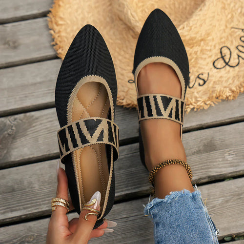 Magnolia Mesh Comfort Flats