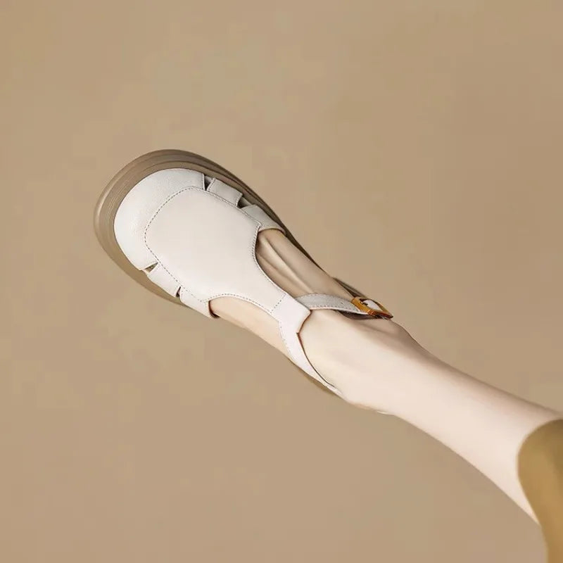 Eleganza Comoda Tacchi Mary-Jane