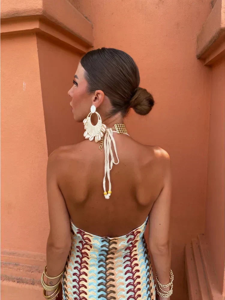Abito Lungo Eleganza Serena