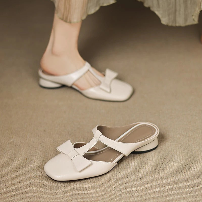 Ciabatte-Confort Quadrate Eleganti