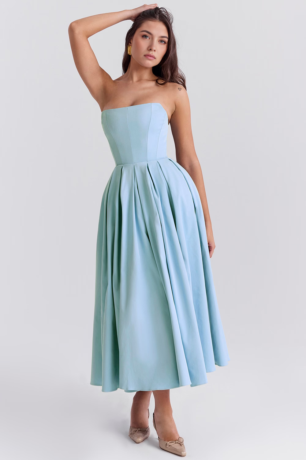 Corset-Waist Sundress