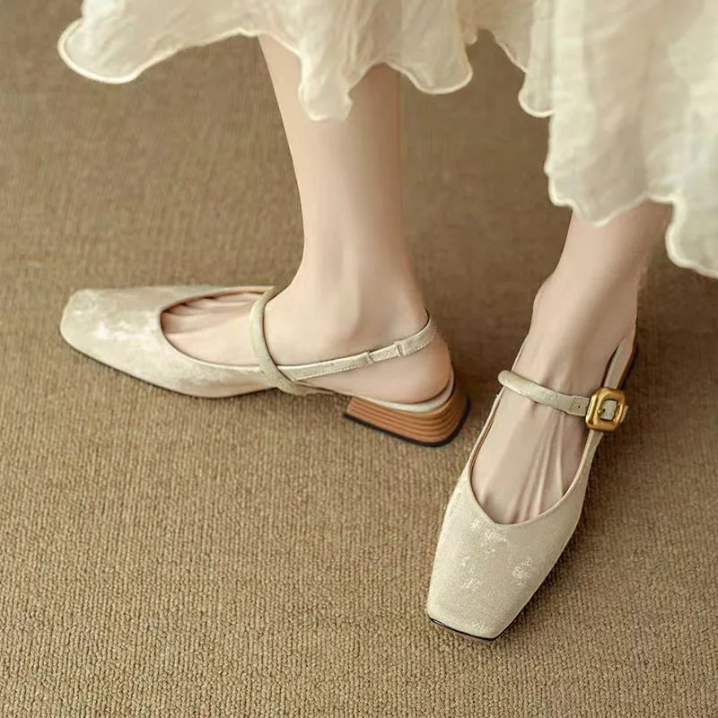 Slingback Elegante Confortevole