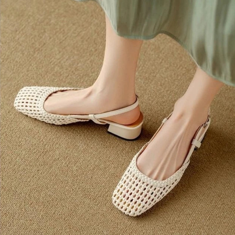 Sandali Estivi Tacco-Medio Eleganti