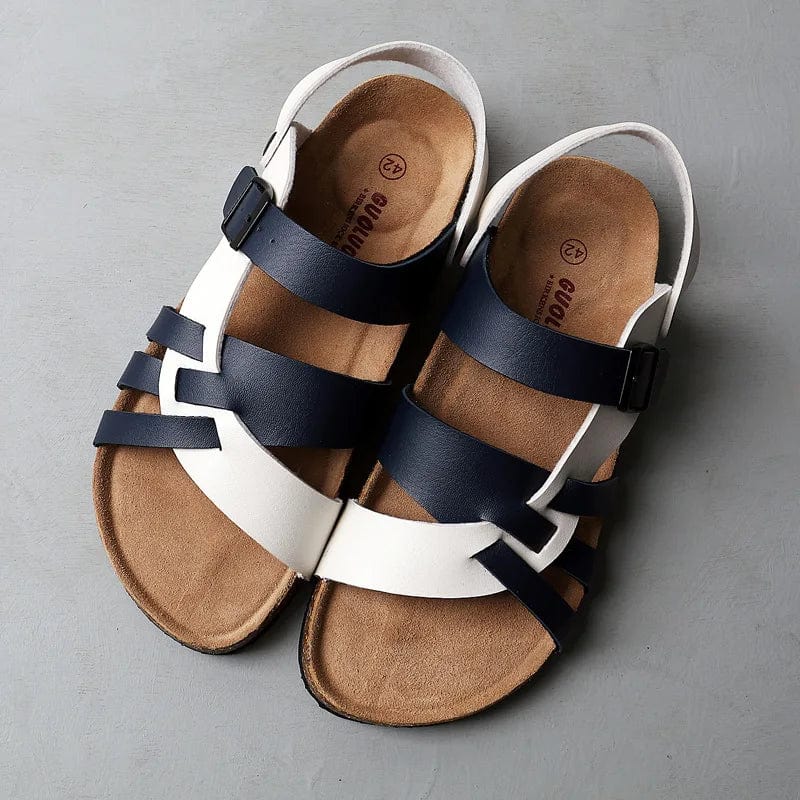 Elegant Orthopedic Leather Sandals