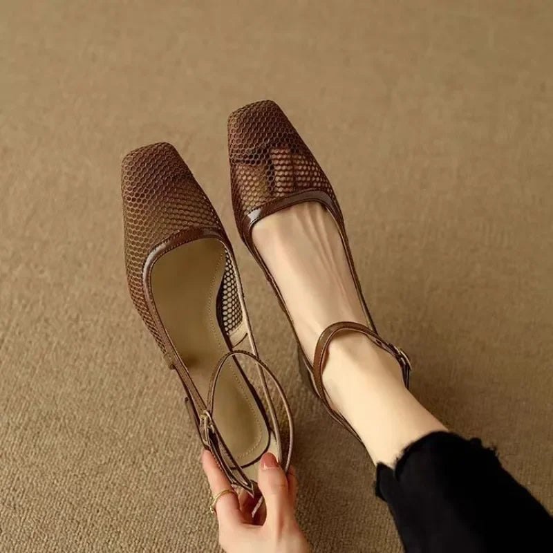 Sandali Confort Block-Heel