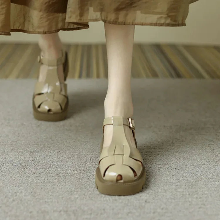 Sandali Piattaforma Comfort-Elegante
