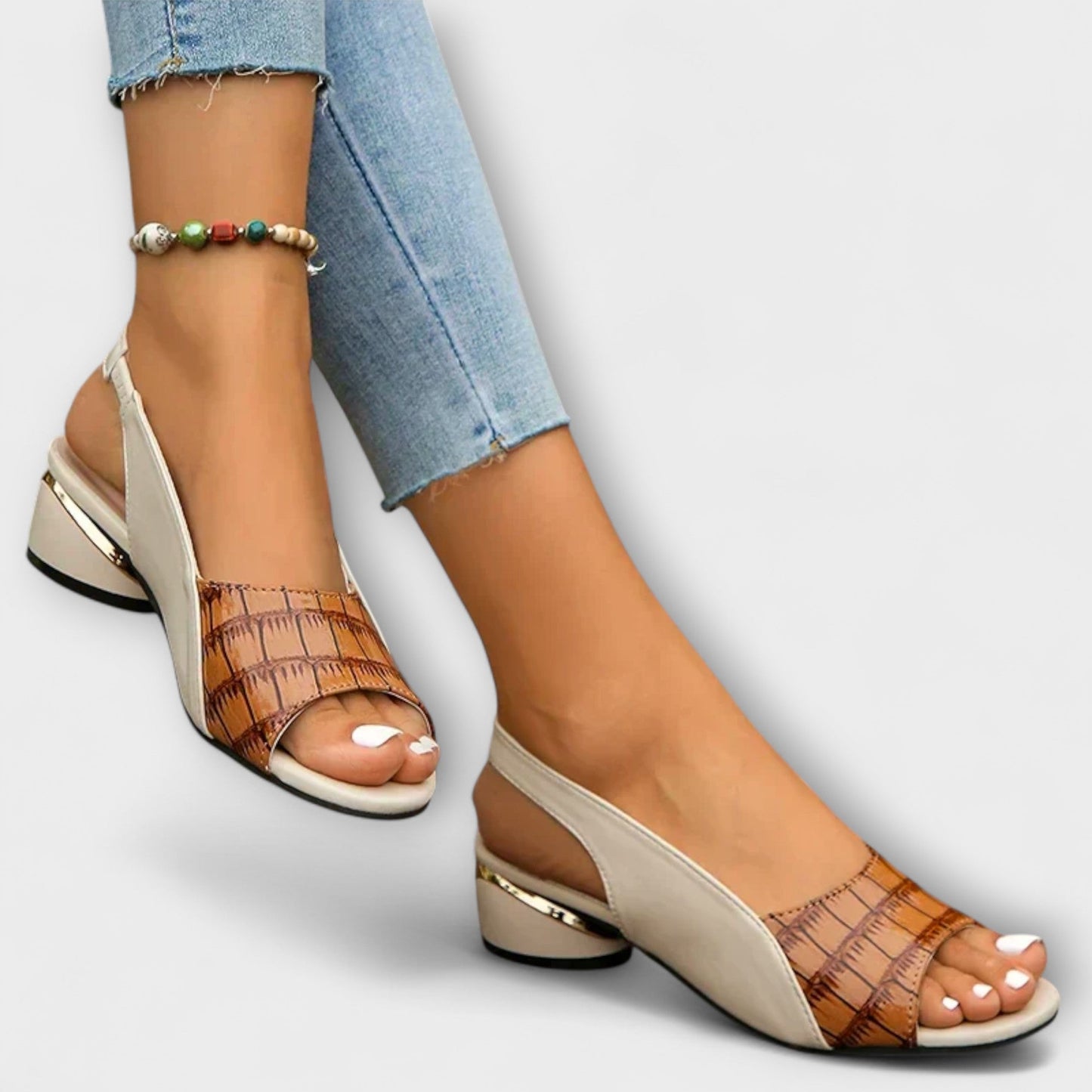 Eleganti Sandali in Pelle