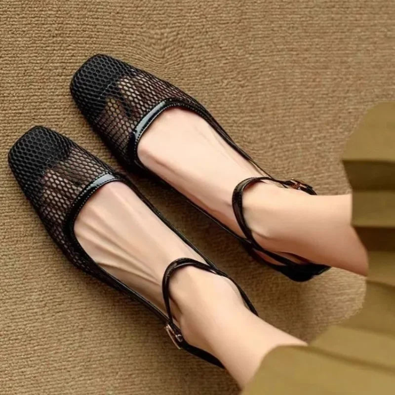 Sandali Confort Block-Heel
