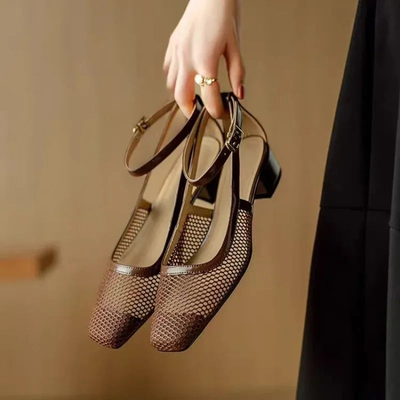 Sandali Confort Block-Heel