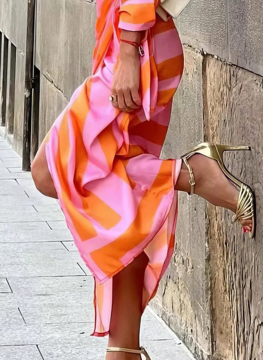 Elegant Comfort Wrap Dress