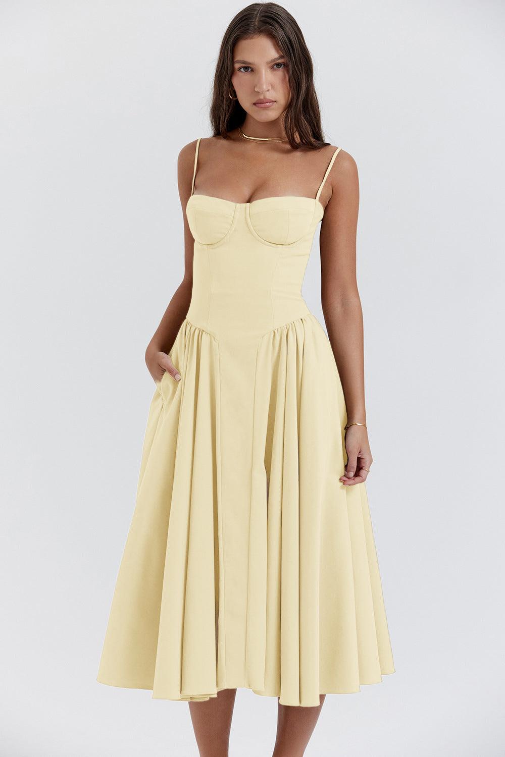Chic-Flare Midi Dress