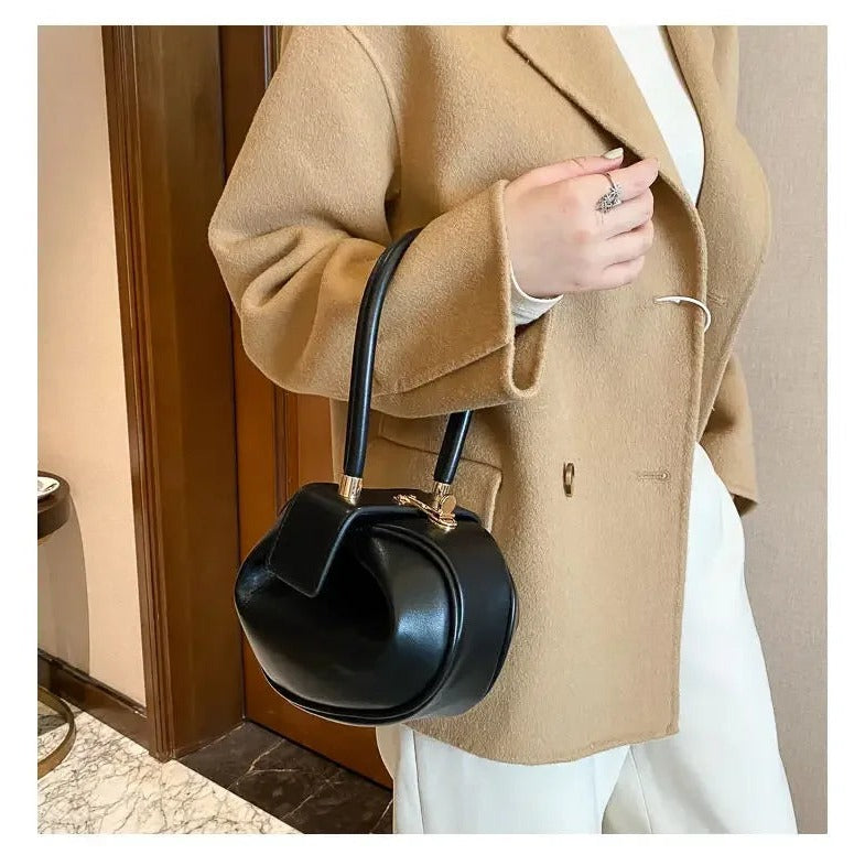 Borsa Capiente In Pelle