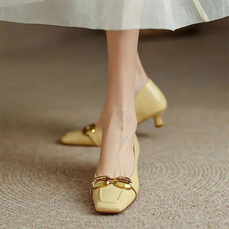 Eleganza-Slip-On Sandali