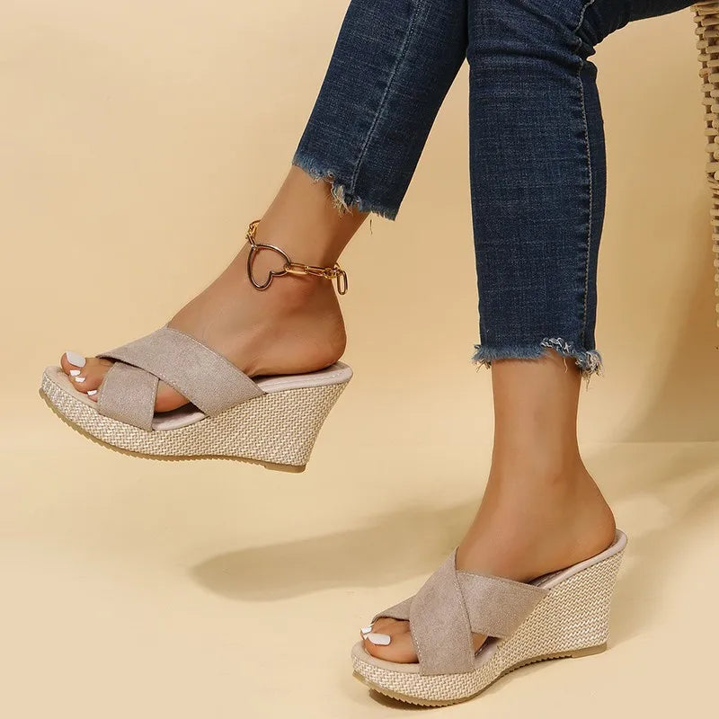Sandali Zeppa Chic Eleganti
