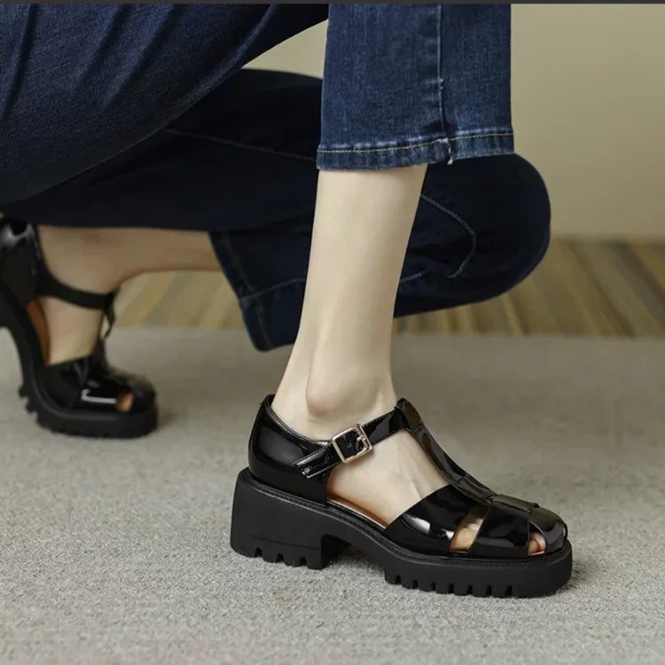 Sandali Piattaforma Comfort-Elegante
