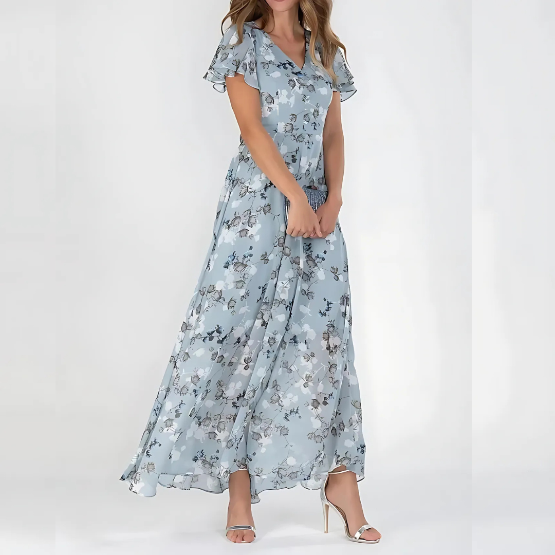 Eleganza Sottile Abito Floreale