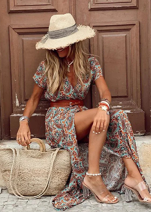 Bohemian-Cool Summer Dress
