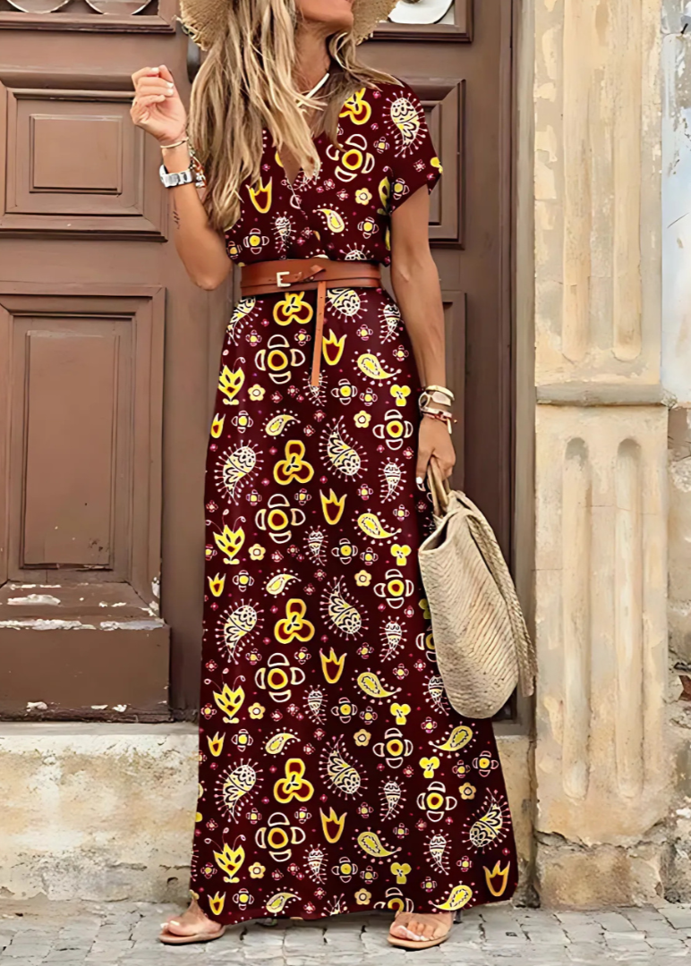 Bohemian-Cool Summer Dress