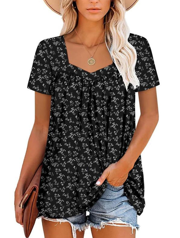 Cotton-Blend Relaxed Top