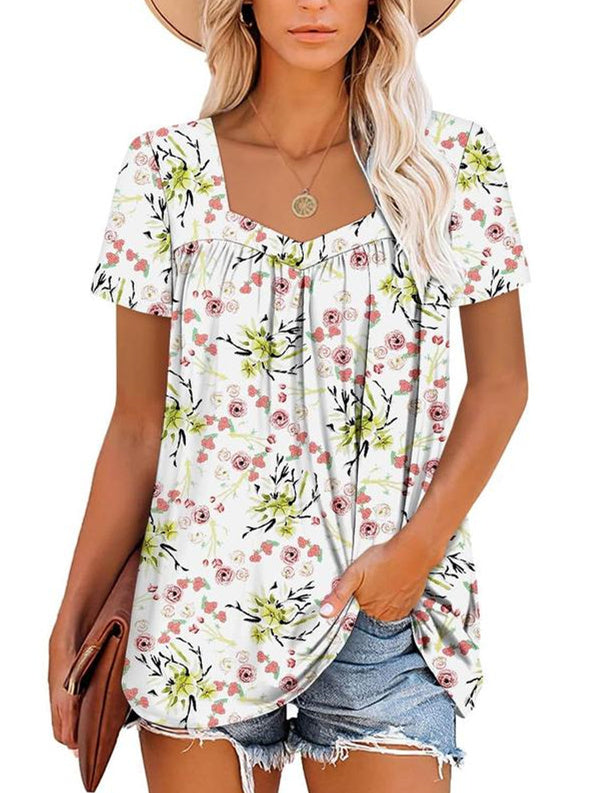 Cotton-Blend Relaxed Top