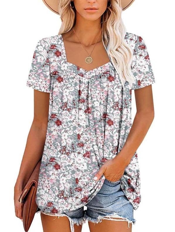 Cotton-Blend Relaxed Top