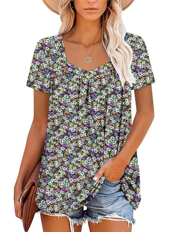 Cotton-Blend Relaxed Top