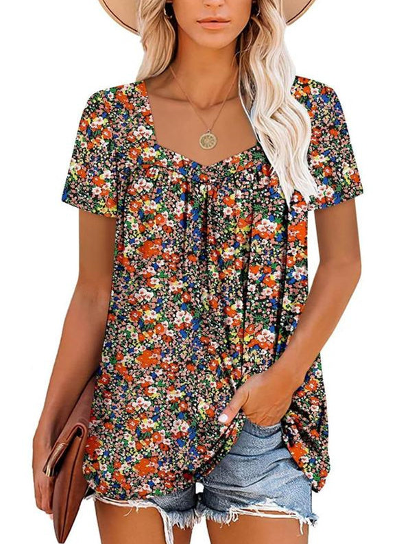 Cotton-Blend Relaxed Top