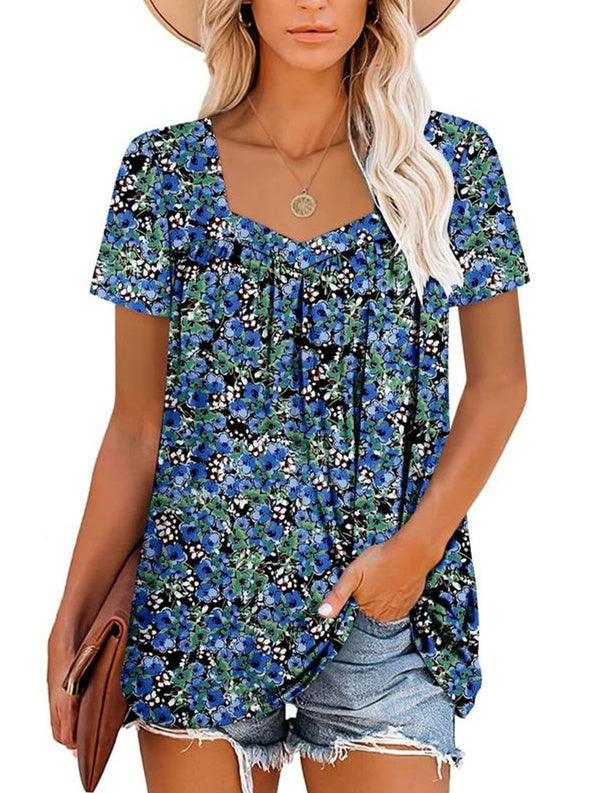 Cotton-Blend Relaxed Top