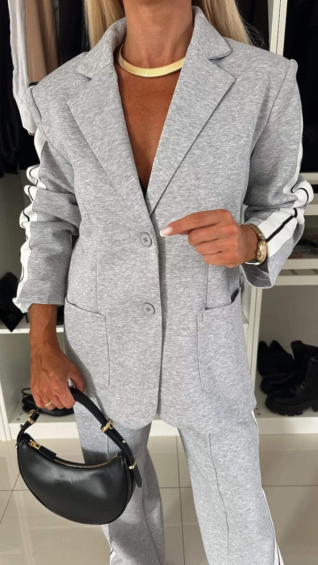 Elegante Completo Autunnale