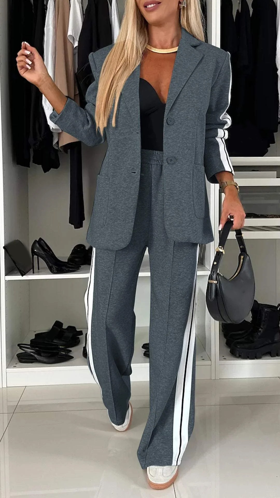 Elegante Completo Autunnale