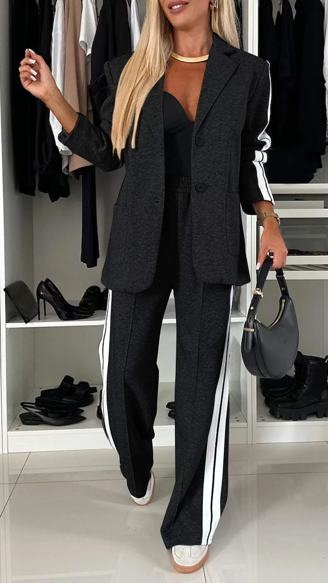Elegante Completo Autunnale