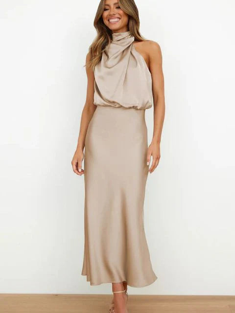 Abito Midi Elegante Donna