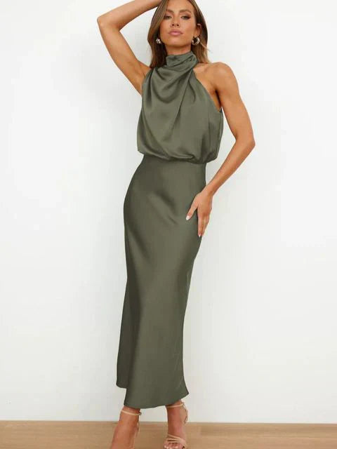 Abito Midi Elegante Donna
